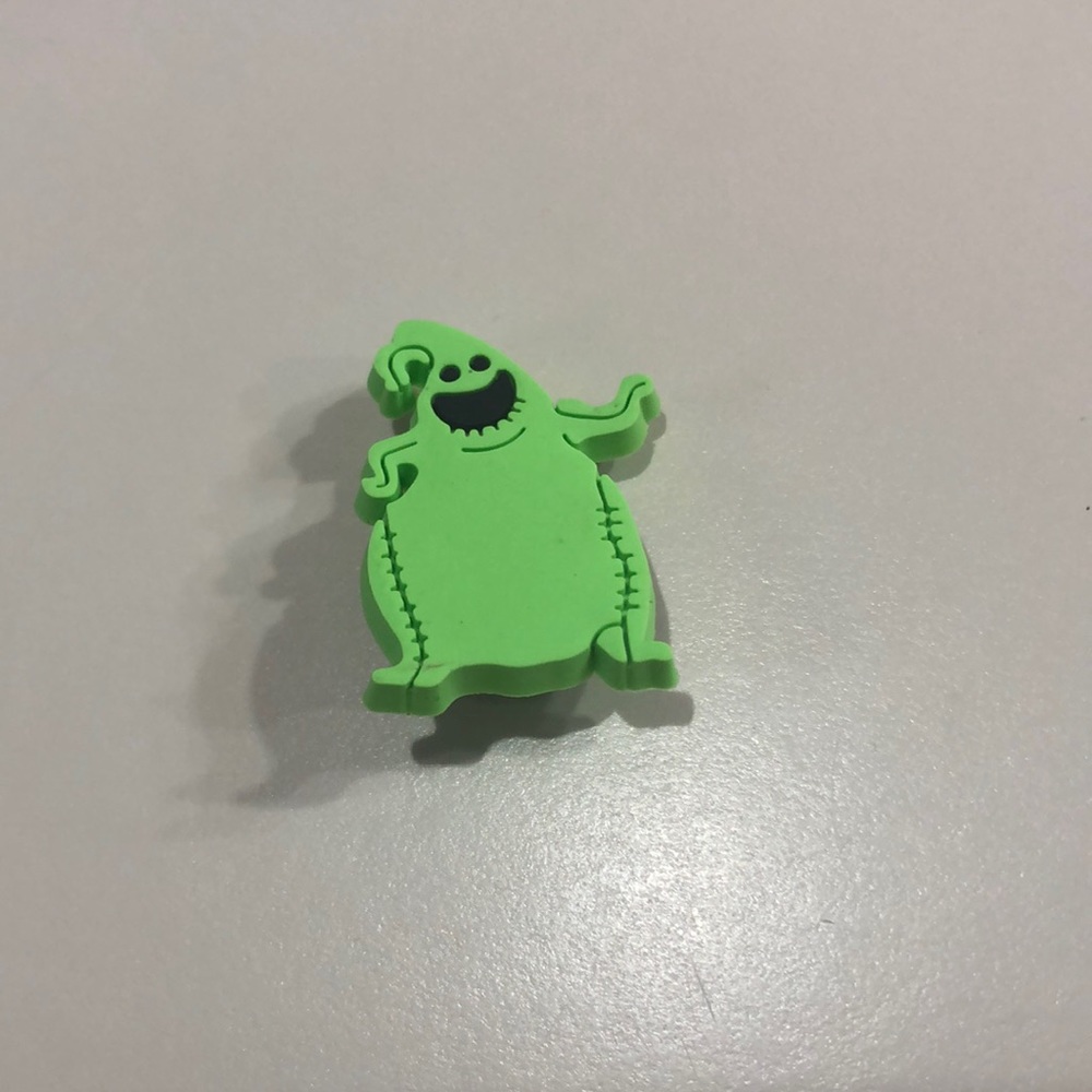 Oogie boogie croc charm